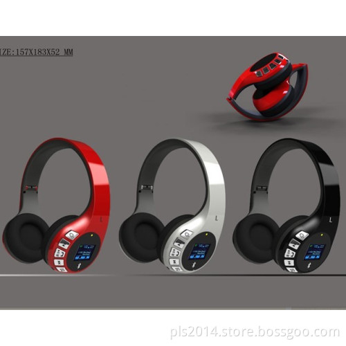 Wireless Sports Bluetooth Stereo Headset with Mircro /TF/FM